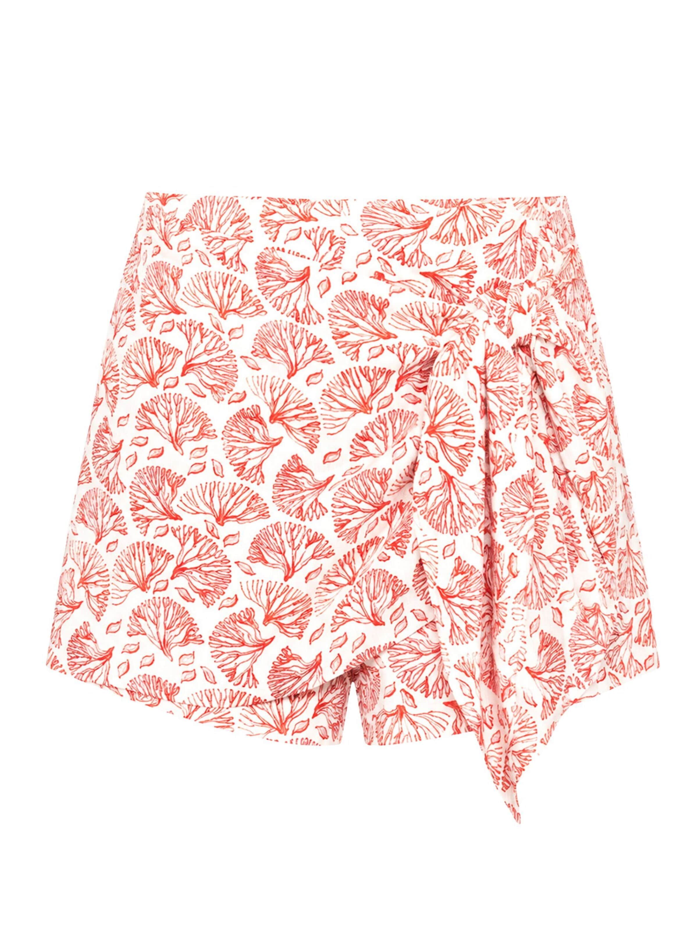 SASSYCLASSY Skirt in Red: front
