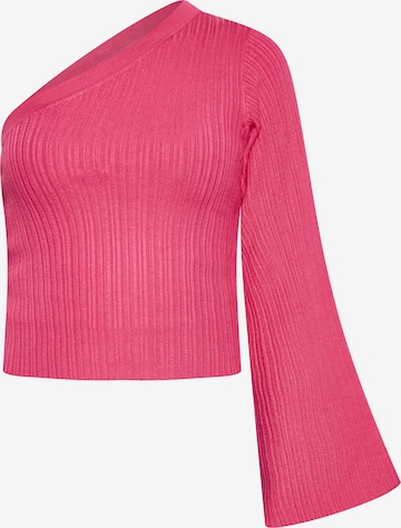 NAEMI Blouse in Roze: voorkant