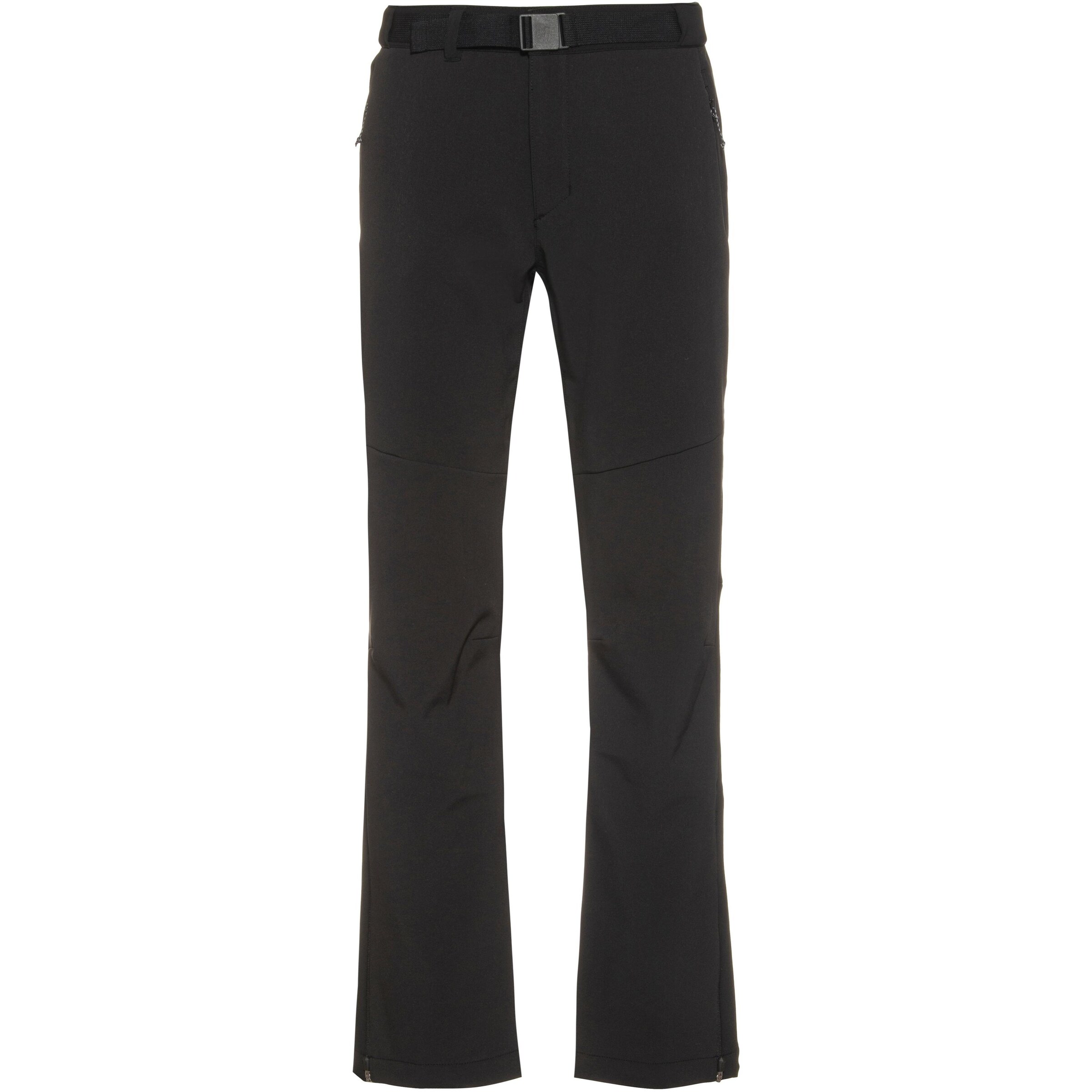 Regular Pantalon fonctionnel JACK WOLFSKIN en noir : devant