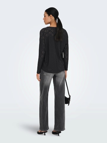 ONLY Póló 'ONLSMILLA' - fekete