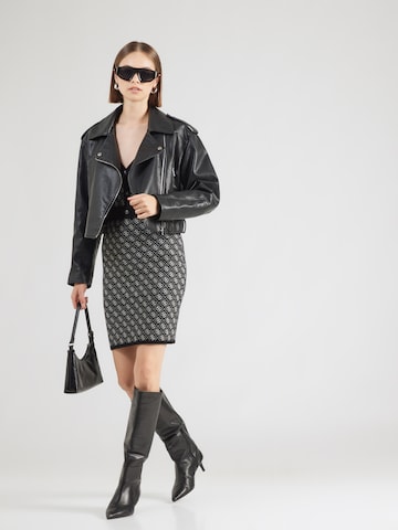 GUESS - Vestido de punto 'AUBREY' en negro