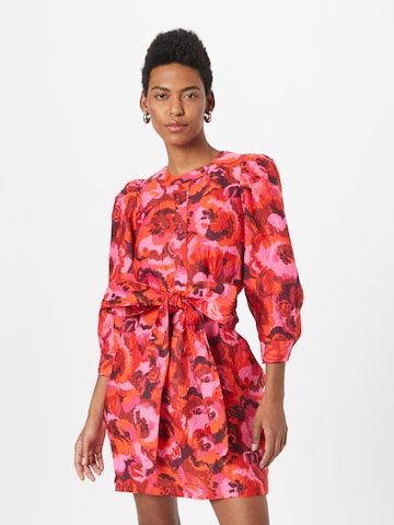 Robe-chemise 'Carma' Essentiel Antwerp en rouge : devant