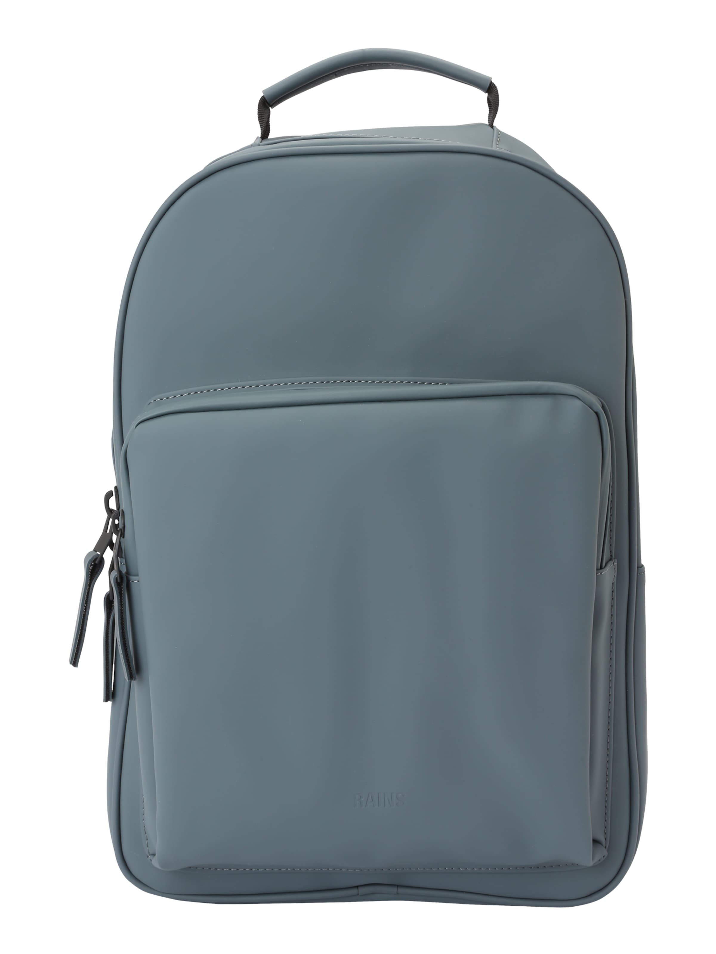 Zaino di RAINS in verde: frontale