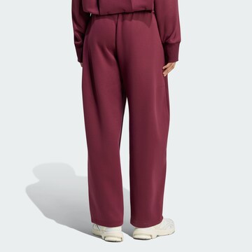 Barrel Pantaloni sportivi 'Soft Lux' di ADIDAS SPORTSWEAR in rosso