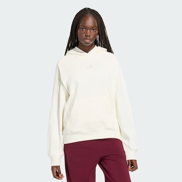 ADIDAS SPORTSWEAR Urheilullinen collegepaita 'AK' värissä valkoinen: etupuoli