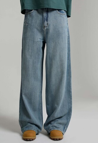 Ed Hardy Loose fit Jeans in Blue: front