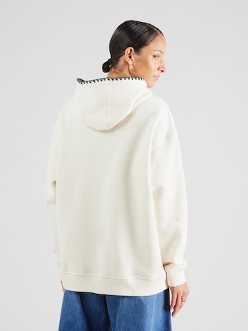 Felpa 'Flower' di Grace in bianco