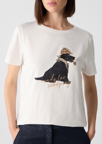 T-shirt COMMA en blanc