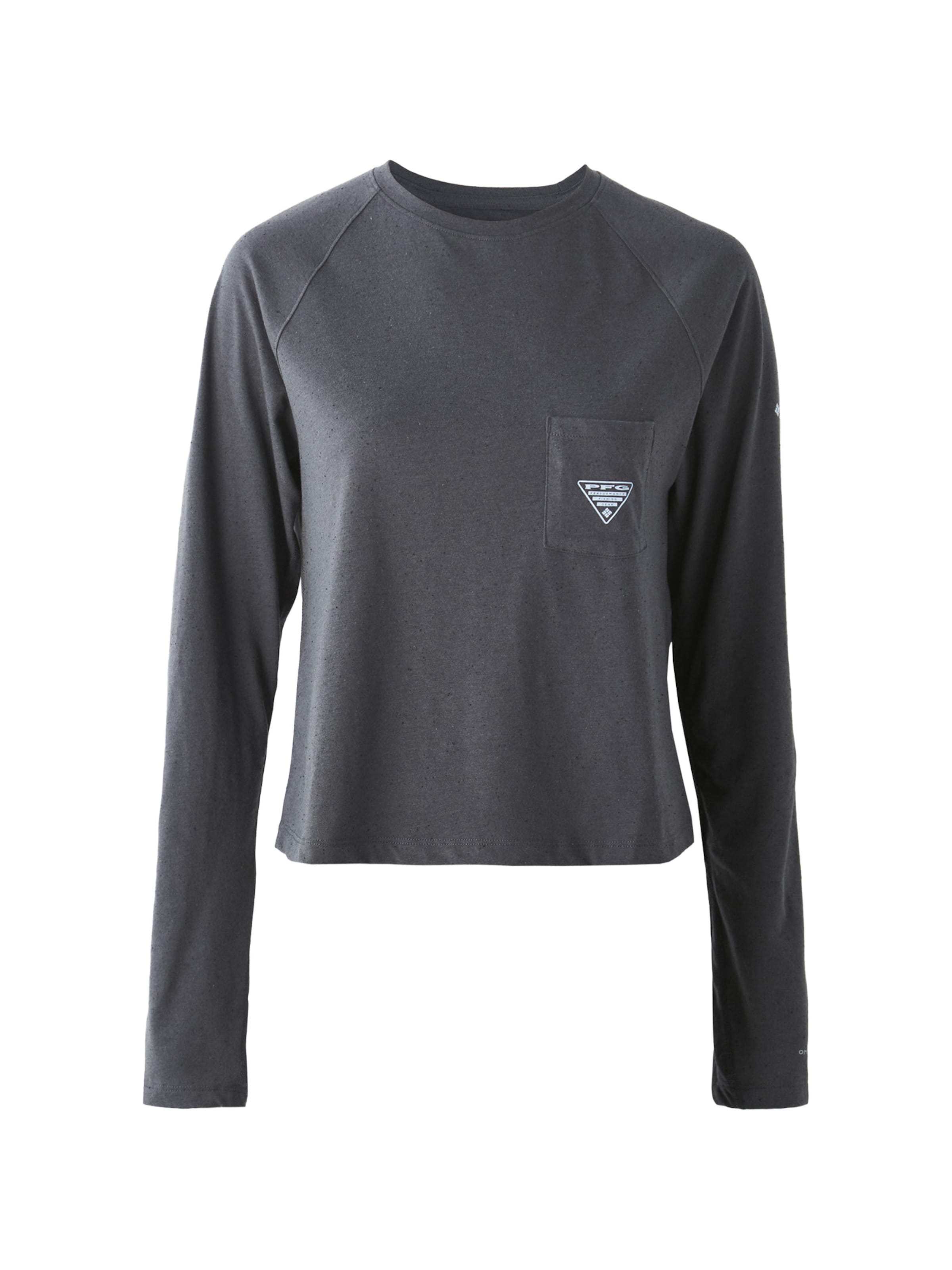 Tricou funcțional de la COLUMBIA pe negru: față