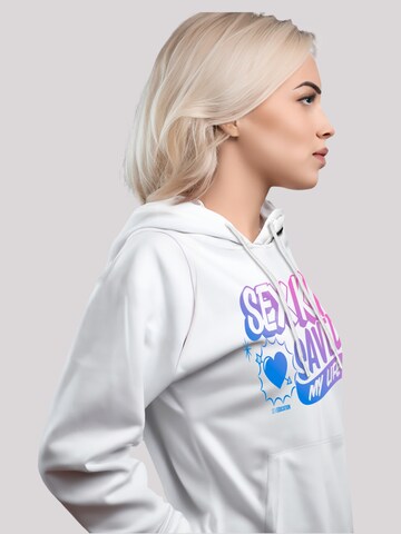 F4NT4STIC Sweatshirt 'Sex Education  Sex Kid  Netflix TV Series' in Wit