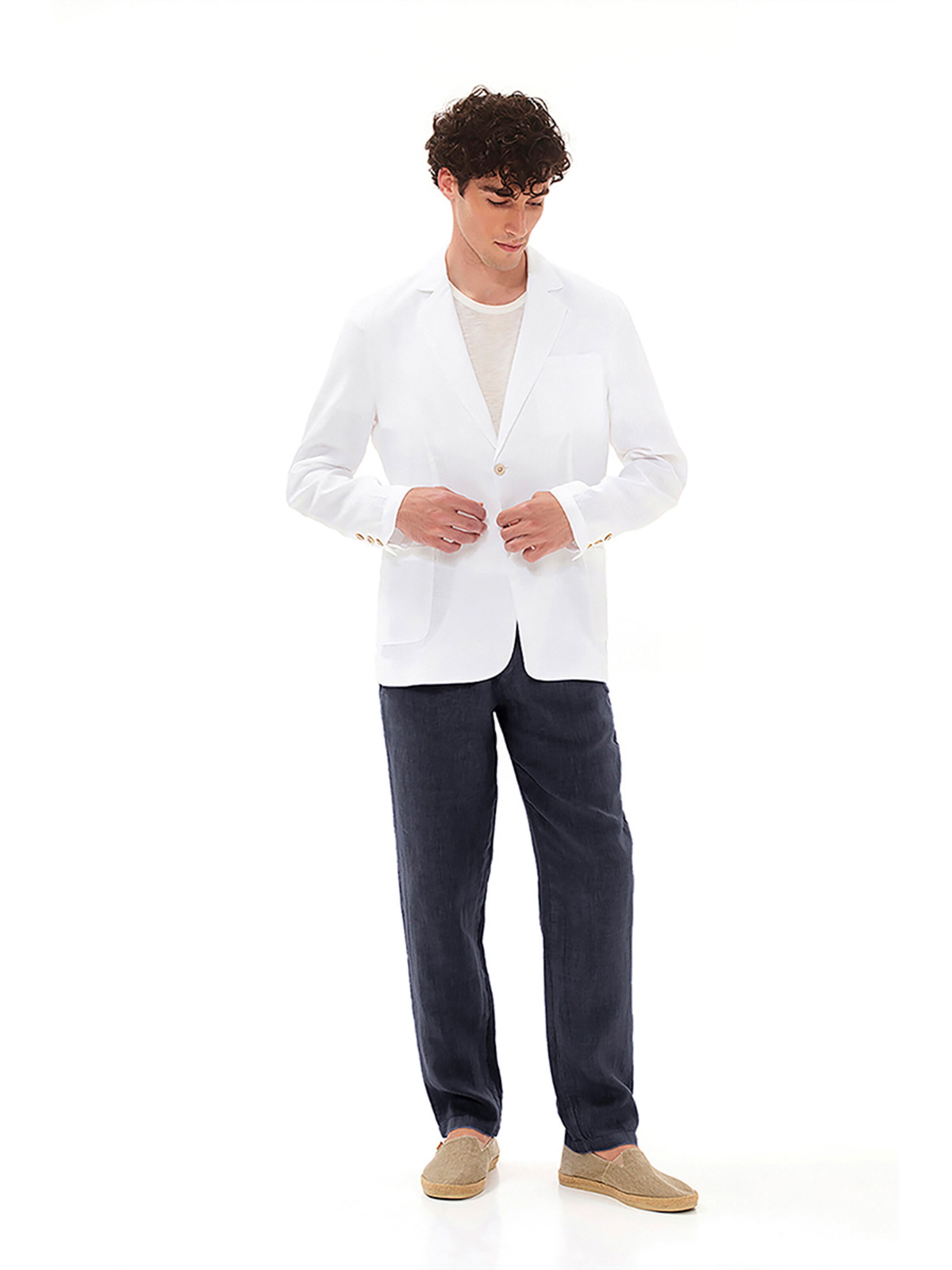 regular Pantaloni 'Haris' di Haris Cotton in nero