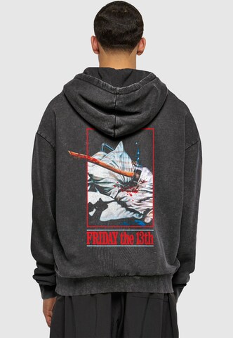 Merchcode Sweatshirt 'Friday the 13th' in Schwarz