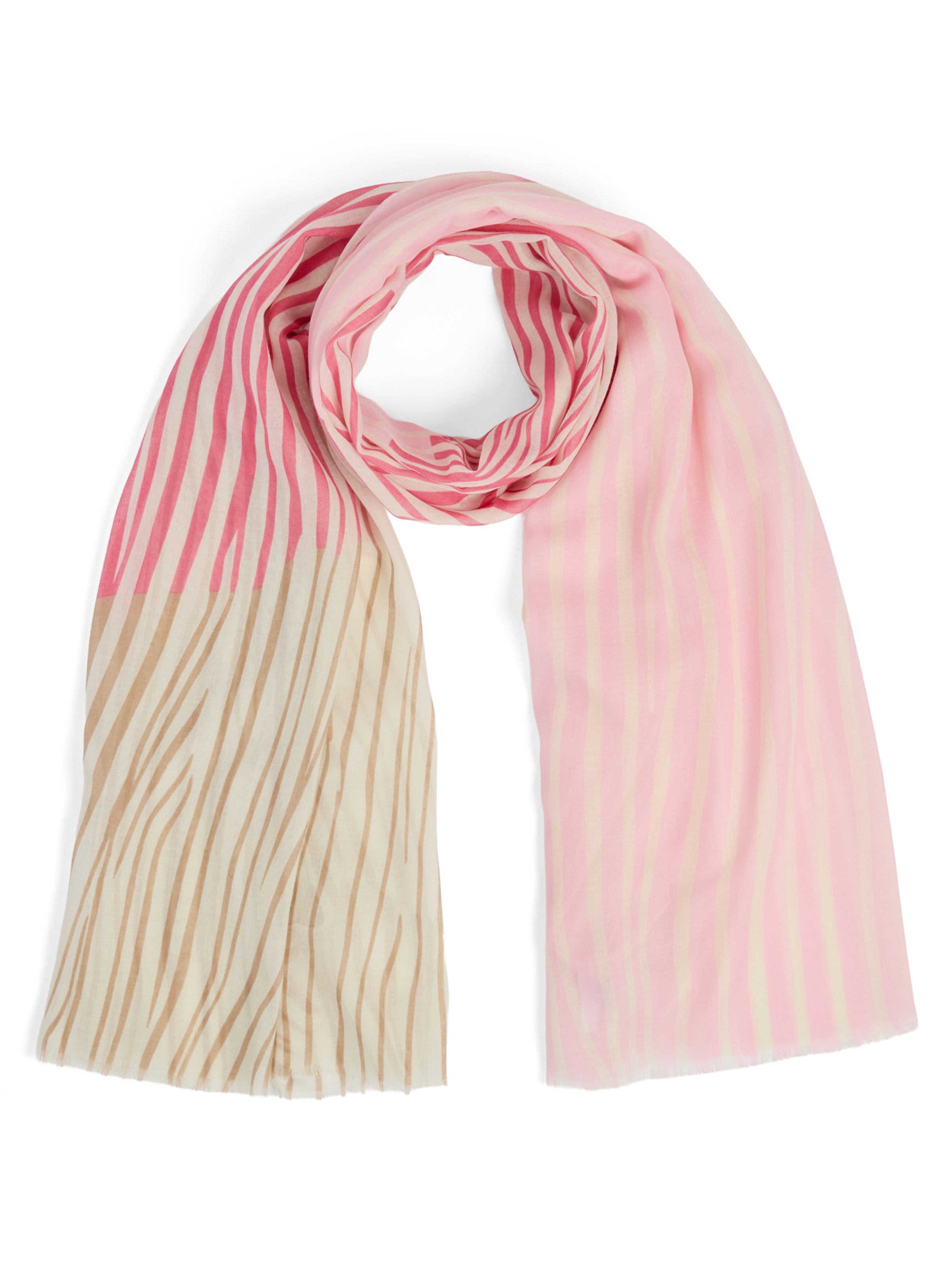 Soyaconcept Scarf in Pink: front