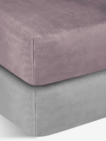 Aspero Bed Sheet 'Perpignan' in Grey: front