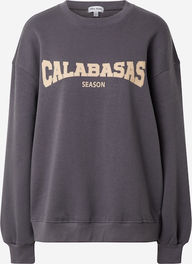 Public Desire Sweatshirt in dunkelblau / hellbraun, Produktansicht