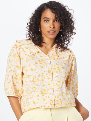 Camicia da donna 'KENDRA' di Sofie Schnoor in giallo: frontale