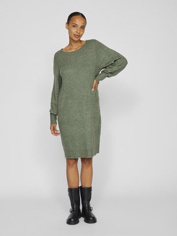 Robes en maille VILA en vert