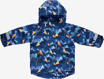 Villervalla Winterjacke ' Mountain ' in Blau: Vorderseite