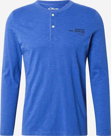 T-Shirt s.Oliver en bleu : devant
