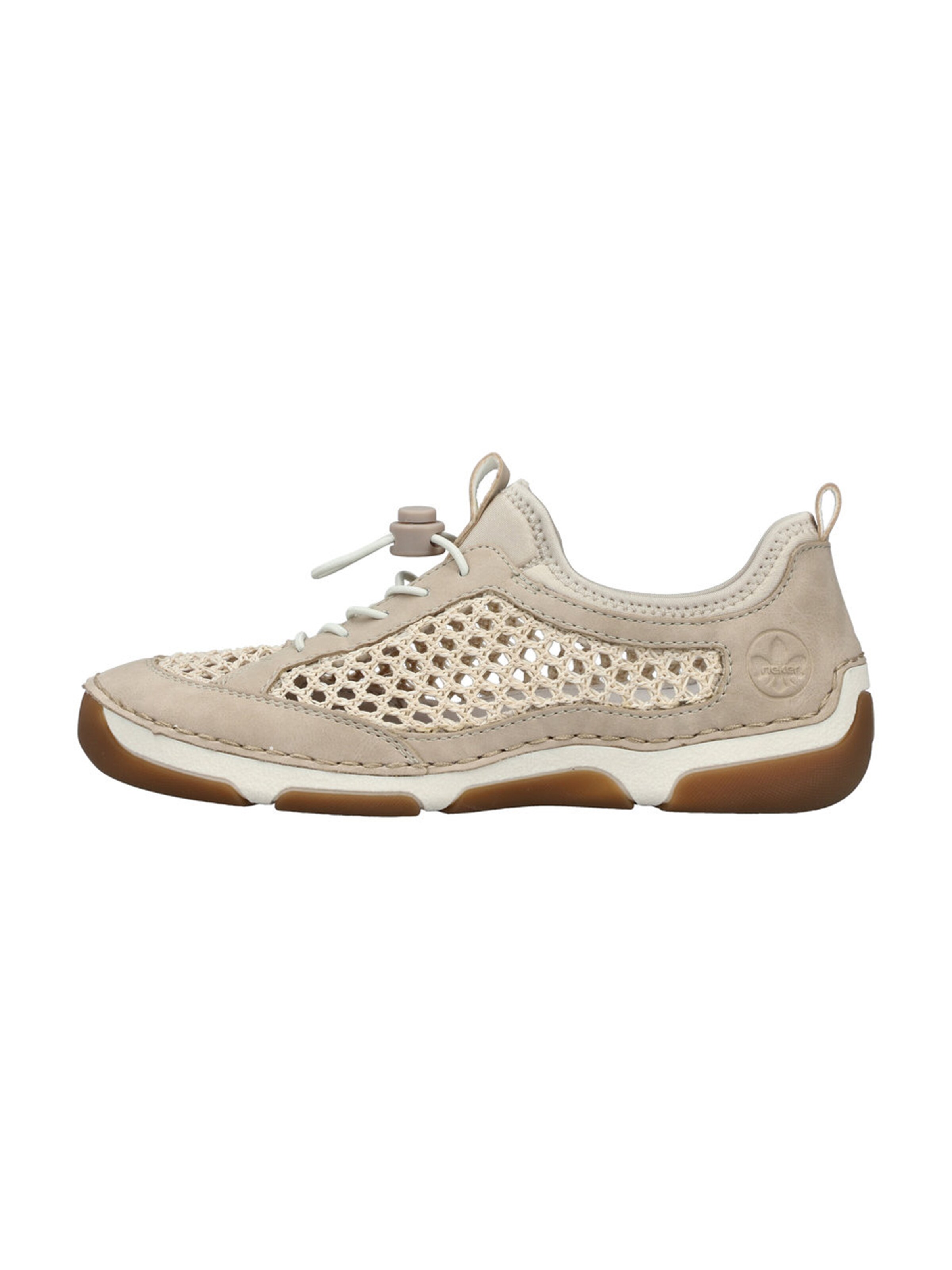 Scarpa stringata sportiva di Rieker in beige