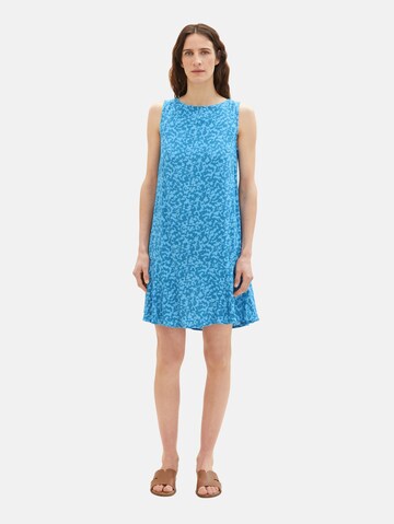 TOM TAILOR Summer Dress in Blue