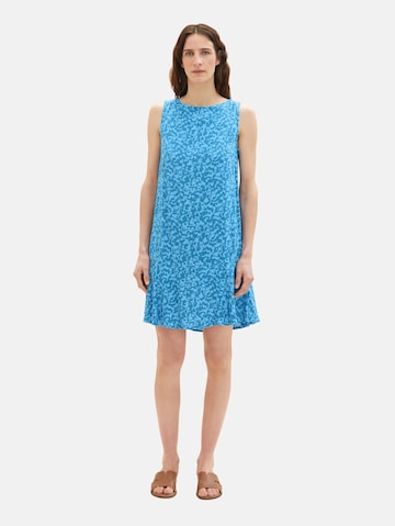 TOM TAILOR Summer dress in Blue