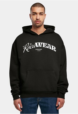ROCAWEAR Sweatshirt in Schwarz: Vorderseite