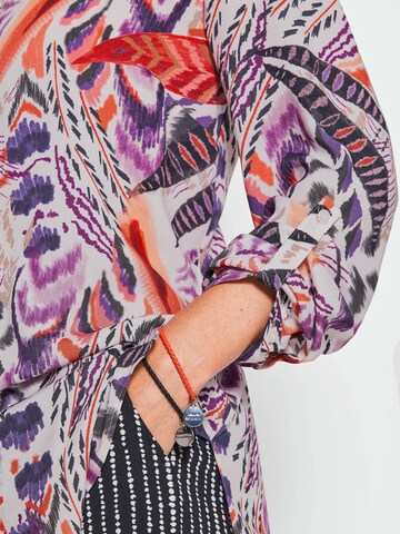 Goldner Tuniek in Lila