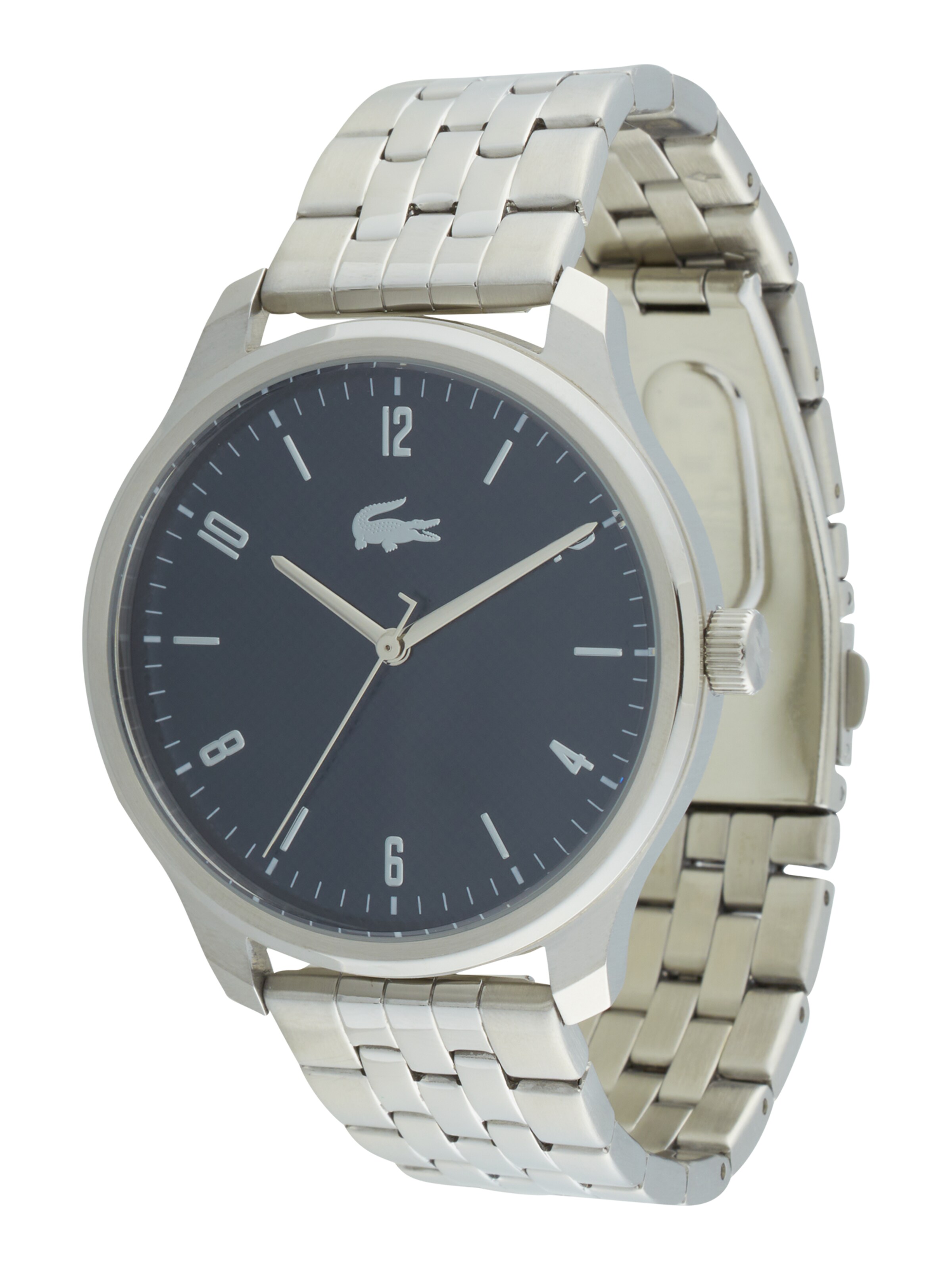 LACOSTE Αναλογικό ρολόι 'LISBON' σε ασημί: μπροστά