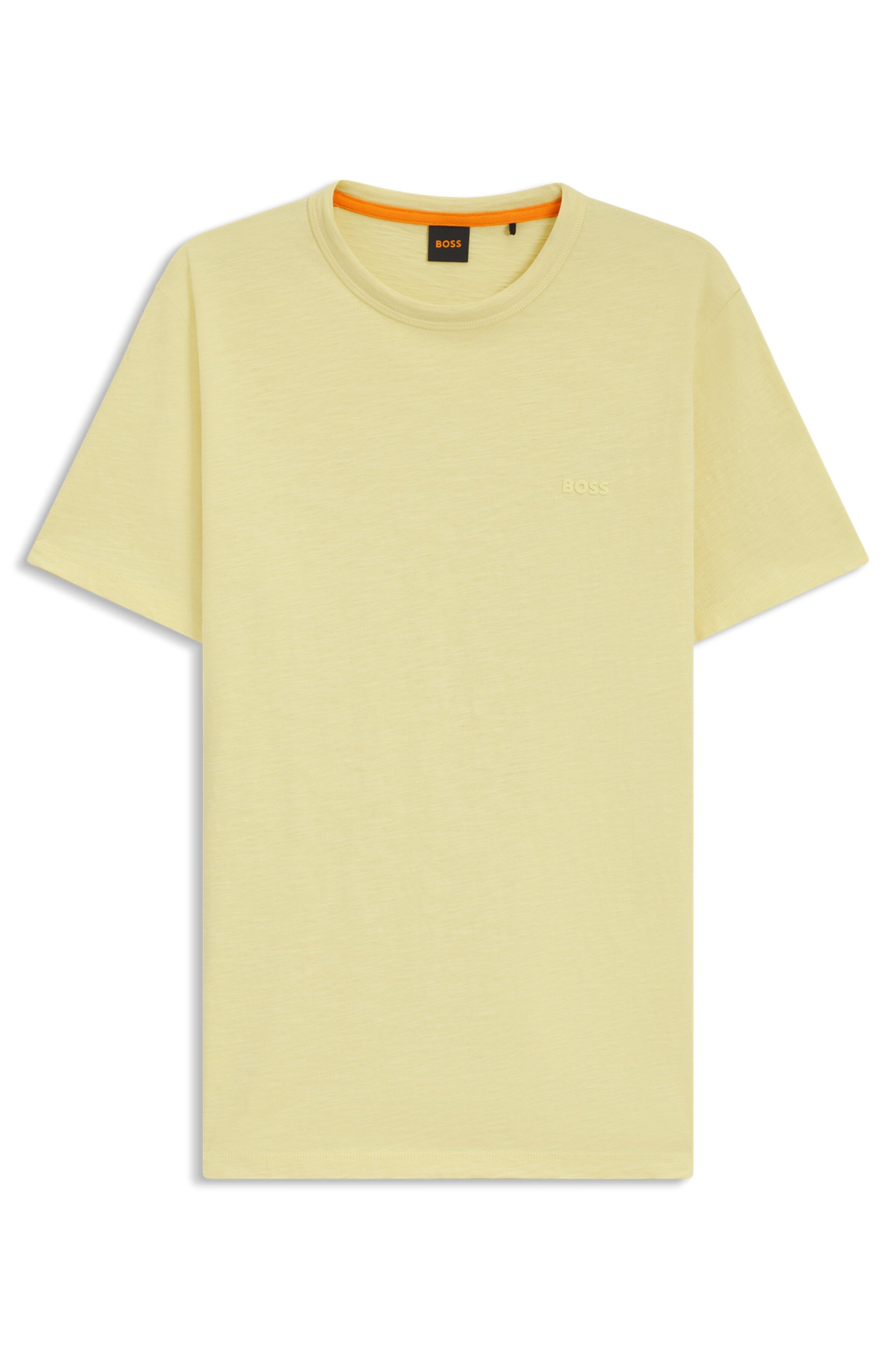 BOSS Shirt 'Tegood' in Yellow: front