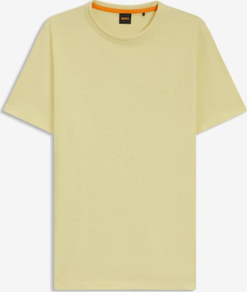T-Shirt 'Tegood' BOSS en jaune : devant