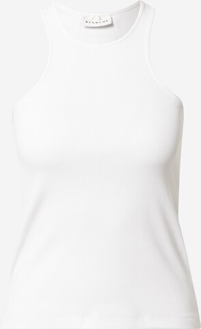 Blanche Top 'Rosa' in White: front