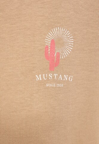 MUSTANG Shirt 'Floris' in Beige