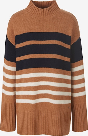 DAY.LIKE Sweater in Brown: front
