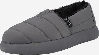 TOMS Pantoufle 'ALPARGATA MALLOW' en gris foncé, Vue avec produit