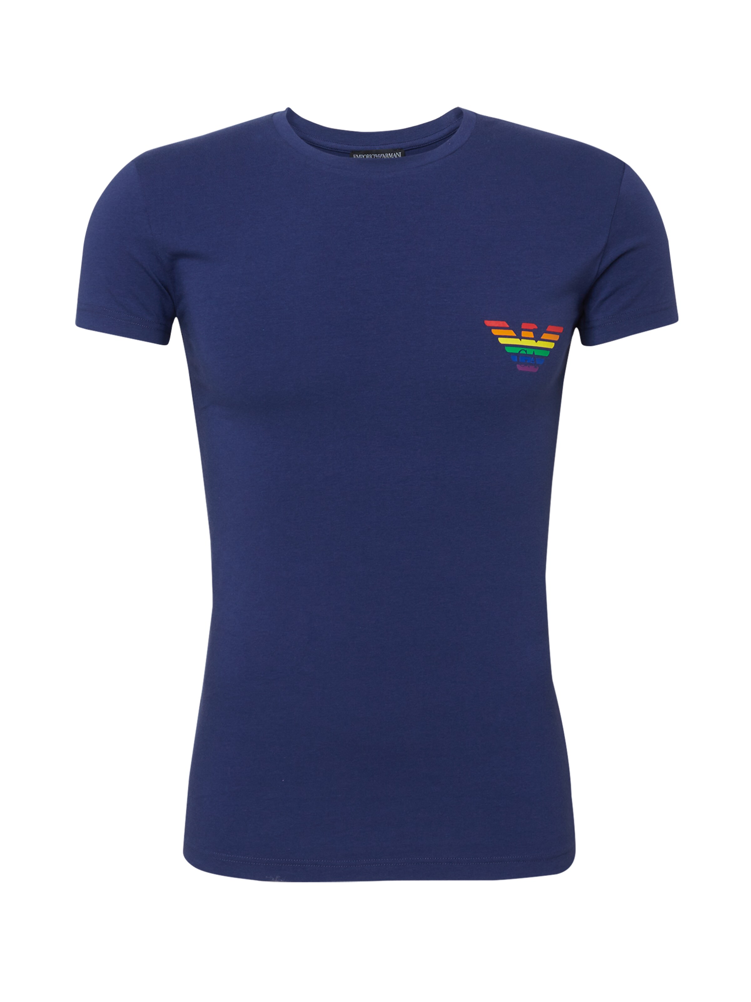 Männer Shirts Emporio Armani T-Shirt in Blau, Navy - JW64821 Männer Shirts Emporio Armani T-Shirt in Blau, Navy - JW64821
