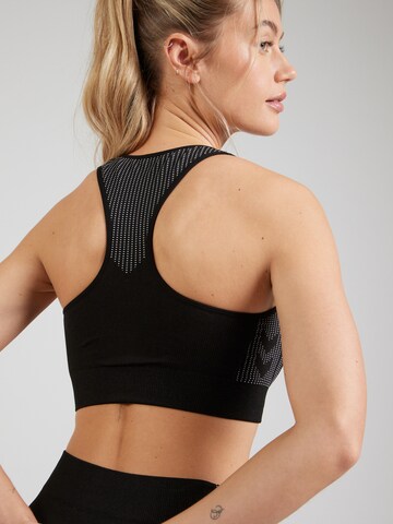 Hummel Bustier Sports-BH i sort