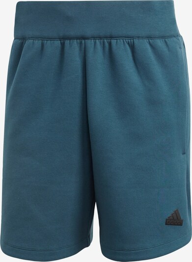 ADIDAS SPORTSWEAR Pantalon de sport 'Z.N.E. Premium' en pétrole, Vue avec produit