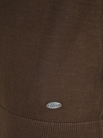 Petrol Industries Pullover in Braun