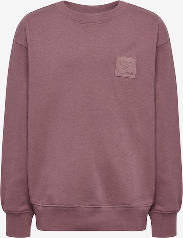 Hummel Sweatshirt in Lila: Vorderseite