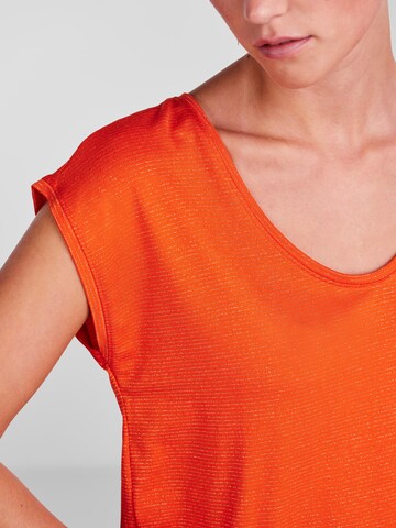 PIECES Shirt 'Billo' in Oranje