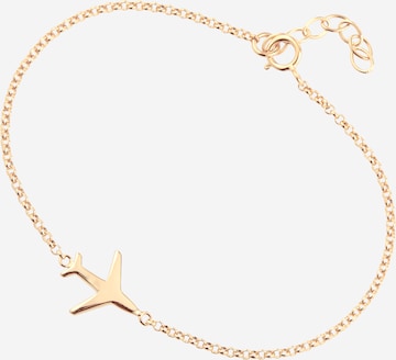 ELLI Armband 'Flugzeug' in Gold