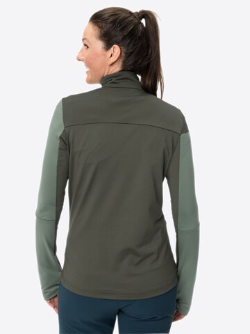 VAUDE Athletic Sweater 'Livigno' in Green