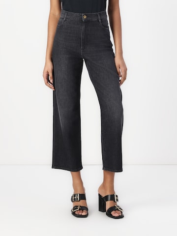 sessun Zvonové kalhoty Džíny 'Bay Cruise' – černá: přední strana