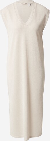 b.young - Vestido de punto en beige: frente