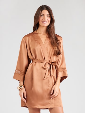 ETAM Morgenmantel 'FEELING' in Beige: Vorderseite