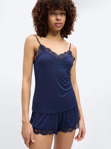 Hunkemöller Shorty 'Nana' in Blau