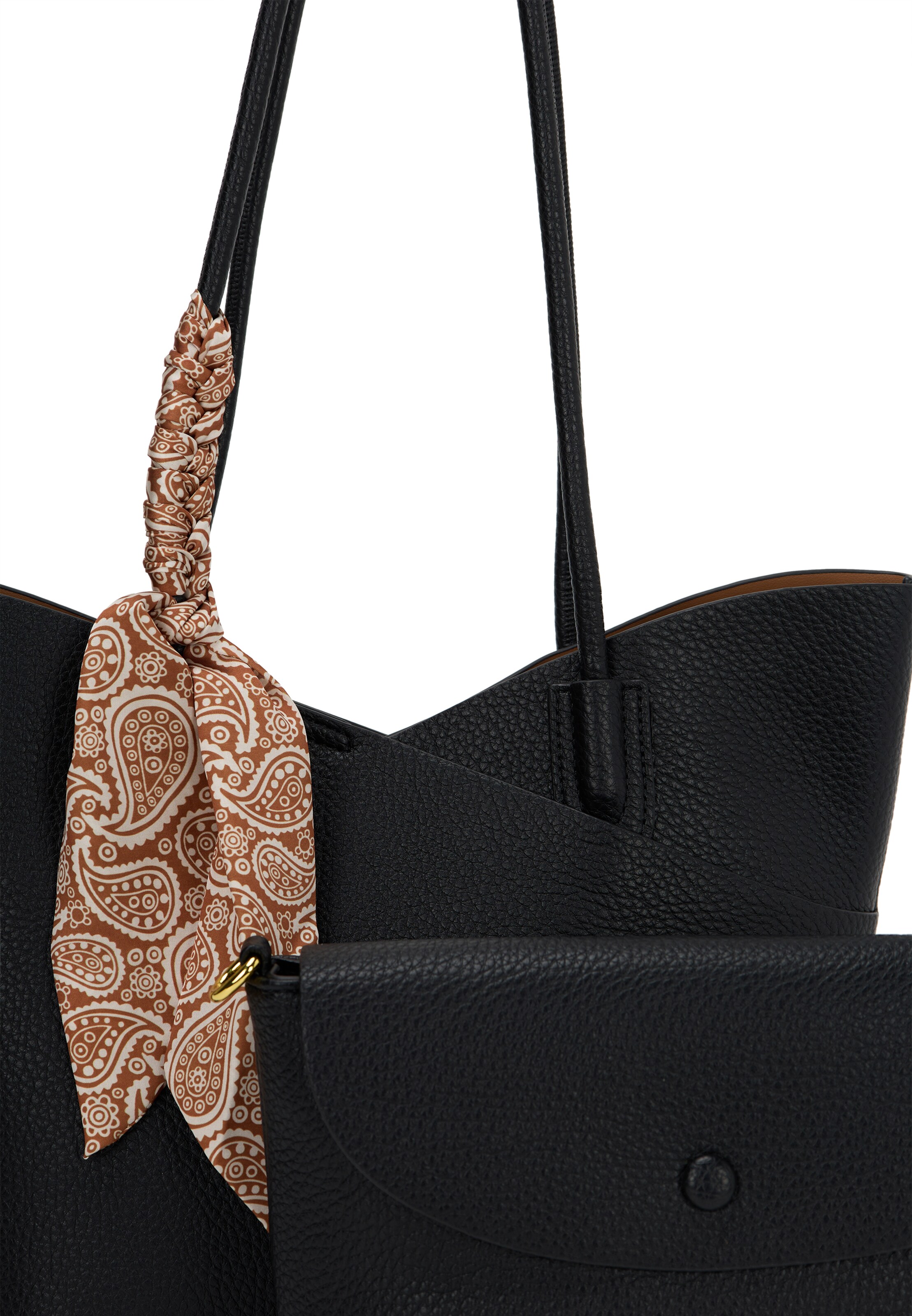 melns Usha "Shopper" tipa soma