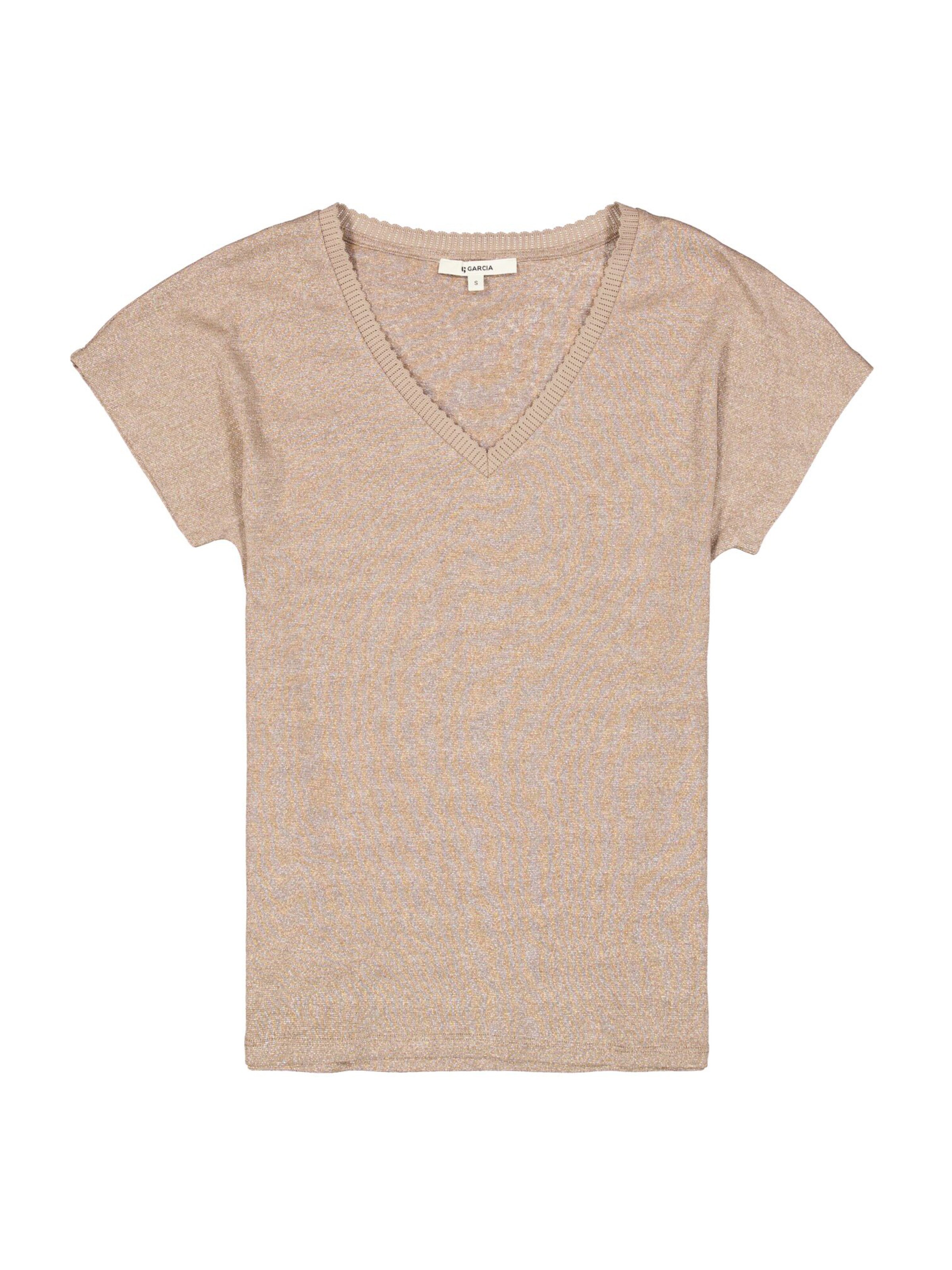 GARCIA T-Shirt in Braun: Vorderseite