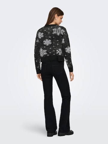 Pullover 'XMAS' di ONLY in nero